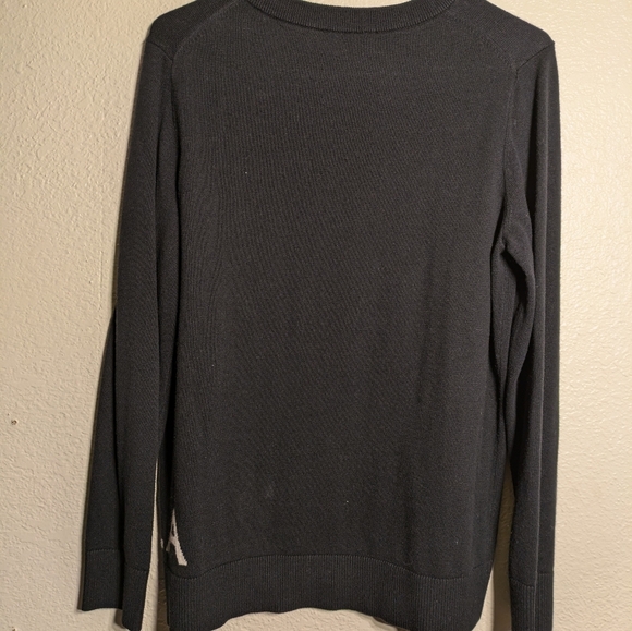 Broome Street Gray Crewneck Sweater with OOH LA Print Size Medium - Picture 5 of 5